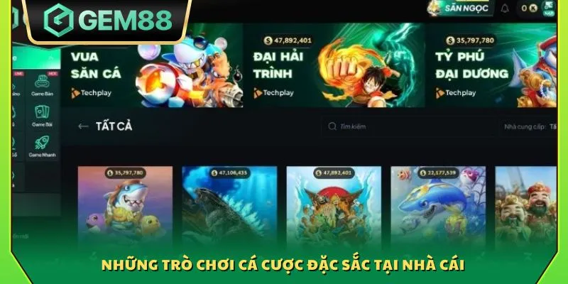Giới thiệu Gem88 - Nhà cái uy tín hàng đầu tại Việt Nam 2 Kho game slot với jackpot hấp dẫn