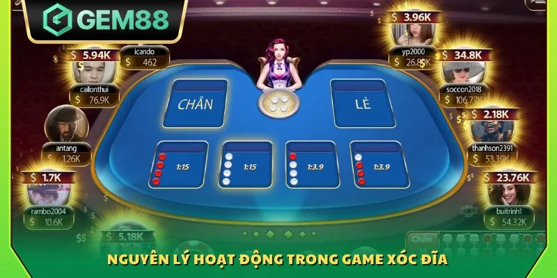 Kỹ thuật chơi xóc đĩa - Bí quyết giúp người mới dễ thắng lớn 2 Nguyên lý hoạt động trong game xóc đĩa