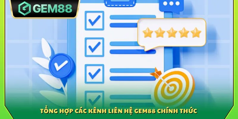 Tổng hợp các kênh liên hệ Gem88 chính thức